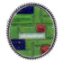 Turquoise Multicolor Southwest Silver Ring Size 7-3/4 JX38269