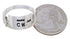 Multicolor Southwestern Sterling Silver Ring Size 7-3/4 CX50715