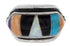 Authentic Silver Multicolor Southwestern Ring Size 5-1/2 CX50761