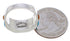 Multicolor Inlay Southwestern Silver Ring Size 7-3/4 CX50766