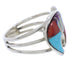Multicolor Sterling Silver Jewelry Bear Ring Size 8-1/2 DS44582