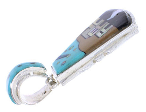 Multicolor Native American Village Design Jewelry Pendant EX30713