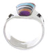 Multicolor Southwest Sterling Silver Ring Size 8-1/4 EX61128