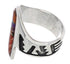 Multicolor Southwest Sterling Silver Ring Size 5-1/2 EX61174