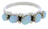 Sterling Silver Zuni Opal Ring Size 8 RX113367