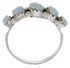 Sterling Silver Zuni Opal Ring Size 8 RX113367