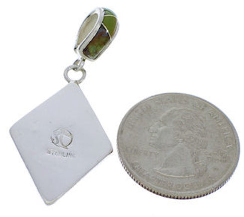 Silver and Turquoise Jewelry Pendant PX23842