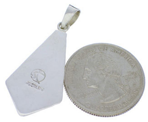 Turquoise and Sterling Silver Slide Pendant PX23910