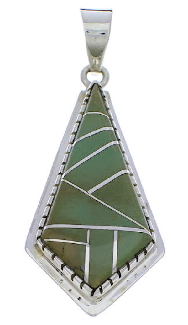 Turquoise and Silver Pendant PX23912