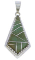 Turquoise and Silver Pendant PX23912