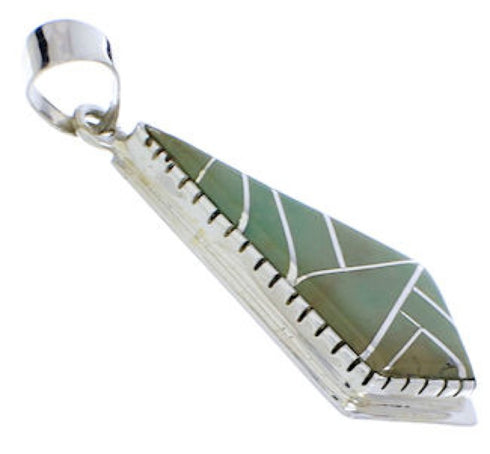 Turquoise and Silver Pendant PX23912