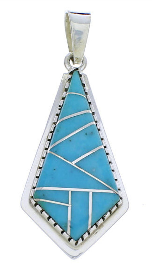 Sterling Silver and Turquoise Jewelry Pendant PX23917