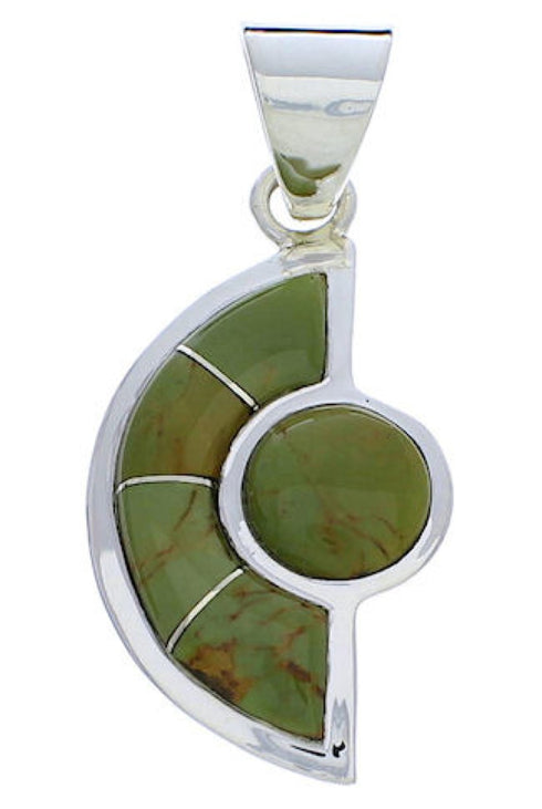 Turquoise Sterling Silver Pendant PX23925