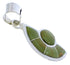 Turquoise Sterling Silver Pendant PX23925