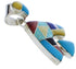 Multicolor Reversible Slide Pendant PX23931