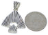 Multicolor Reversible Slide Pendant PX23931