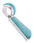 Genuine Sterling Silver And Turquoise Pendant Jewelry EX29723