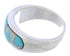Opal And Turquoise Southwest Sterling Silver Ring Size 7-3/4 CX50063