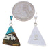 Multicolor Native American Village Design Earrings FX31342