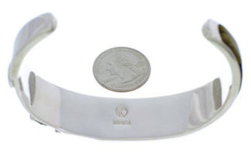 Lizard Silver Native American Design Multicolor Cuff Bracelet FX27527