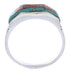Silver Native American Design Multicolor Ring Size 12-3/4 PX42249