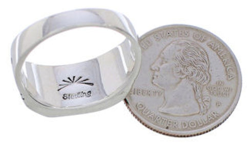 Native American Village Design Multicolor Ring Size 9-3/4 PX42260