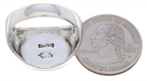 Multicolor Native American Village Design Ring Size 9-1/2 PX42414