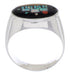 Native American Village Design Multicolor Ring Size 12-1/4 PX42434