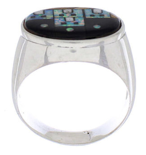 Native American Design Multicolor Jewelry Ring Size 10-1/2 PX42445