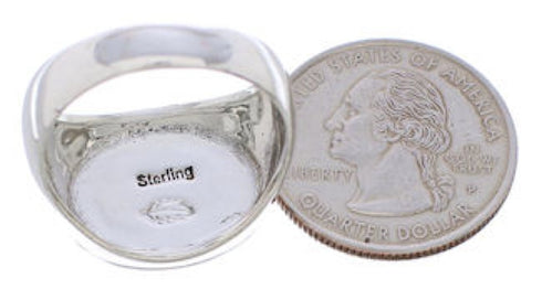 Native American Design Multicolor Jewelry Ring Size 10-1/2 PX42445