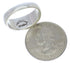 Southwestern Multicolor Inlay Silver Ring Size 7-1/2 EX50595