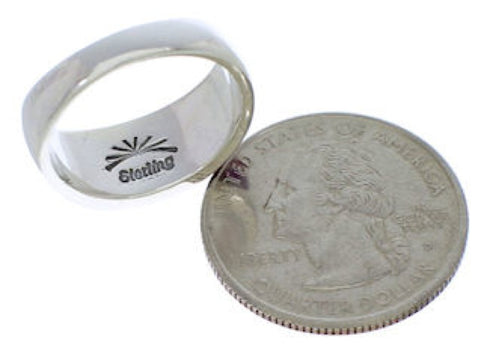 Southwest Multicolor Sterling Silver Ring Size 5-3/4 EX50603