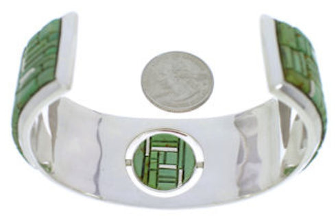 Southwest Silver Multicolor Reversible Cuff Bracelet Jewelry EX28447