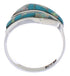 Opal Inlay And Turquoise Ring Size 5-3/4 ZX35613