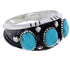 Turquoise Genuine Sterling Silver Ring Size 5-1/2 WX36794