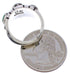 Southwestern Silver Jewelry Turquoise Ring Size 6-1/2 WX37106