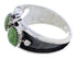 Authentic Silver Turquoise Southwestern Ring Size 6-1/2 WX37132