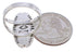 Sterling Silver Southwest Jewelry Multicolor Ring Size 6-3/4 EX21973