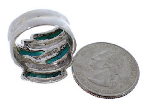 Turquoise Sterling Silver Ring Size 6-1/2 FX21944