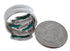 Turquoise Sterling Silver Ring Size 6-1/2 FX21944