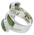 Authentic Sterling Silver Southwest Turquoise Ring Size 5-1/4 FX22021