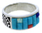 Southwest Multicolor Turquoise Jewelry Ring Size 6-3/4 Jewelry VX36248