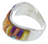 Multicolor Turquoise And Oyster Shell Jewelry Ring Size 7-1/2 VX36303