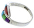Sterling Silver Multicolor Jewelry Ring Size 6-1/2 VX36431