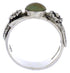 Flower Sterling Silver Turquoise Southwestern Ring Size 8-1/2 TX27973