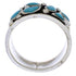 Silver Turquoise Southwest Ring Size 7-1/2 TX28320