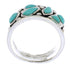 Sterling Silver Turquoise Jewelry Southwest Ring Size 6-1/4 TX28334