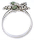 Silver Southwest Jewelry Turquoise Flower Ring Size 5-1/4 FX22298