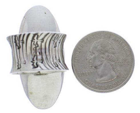 Southwestern Bear Butterfly Turquoise Jewelry Ring Size 6-1/4 PX41371