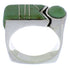 Genuine Sterling Silver Turquoise Ring Size 5-1/4 UX39669